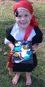 Pirate with Treasure